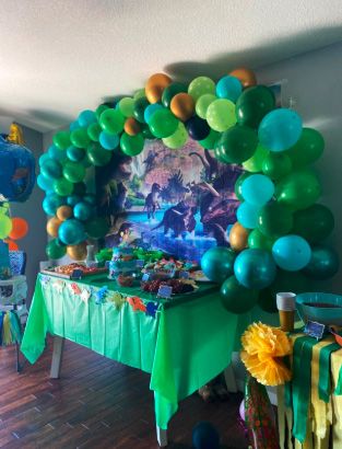 Jungle thème 1er anniversaire ballon arc kit de décoration diy - comprend  plus de 75 ballons