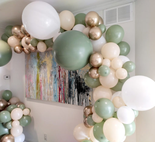 Sage Green and Blush Balloon Garland Arch DIY Kit for Party Decorations ...